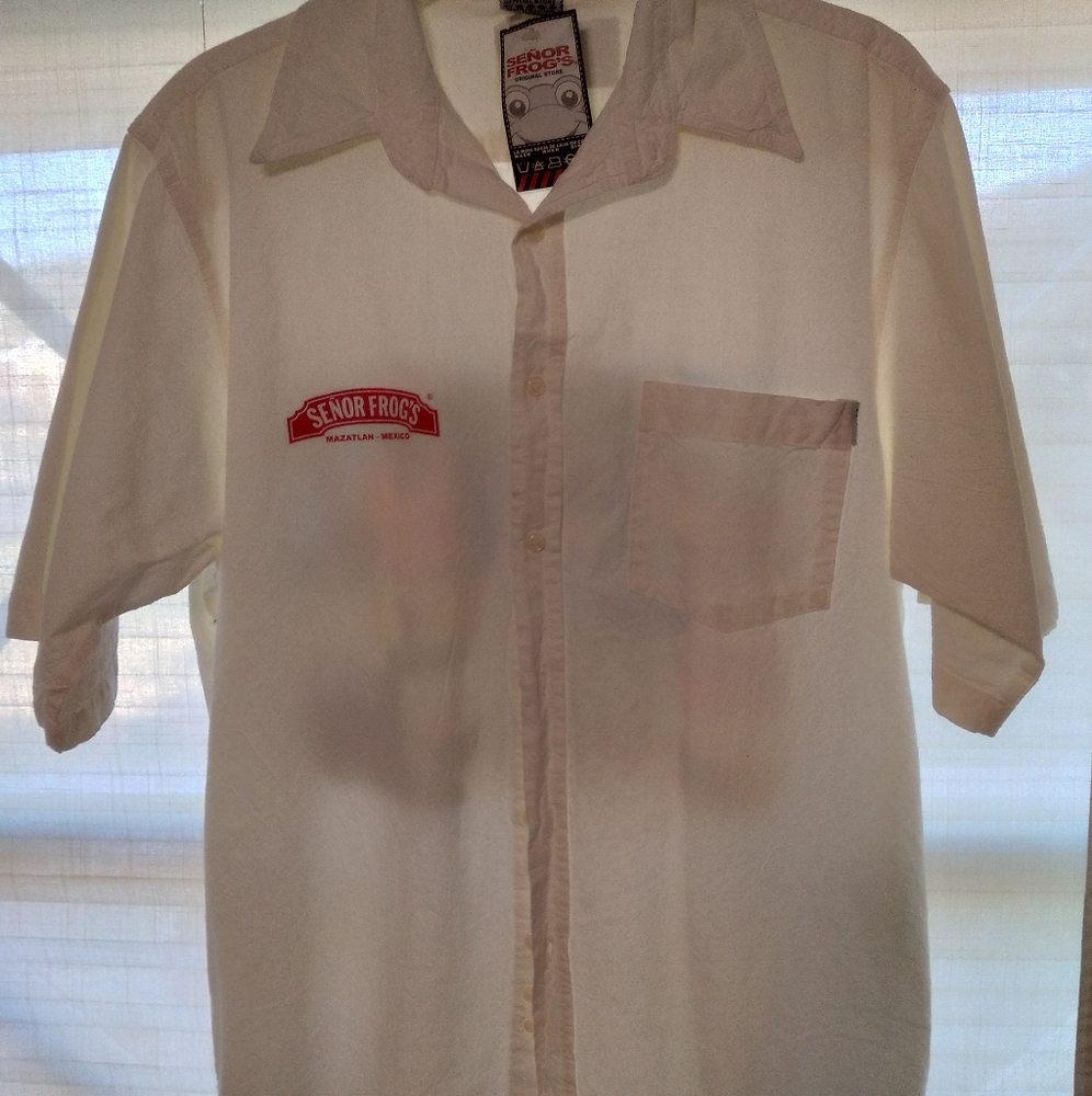 Senor Frogs Mazatlan cotton shirt sz medium